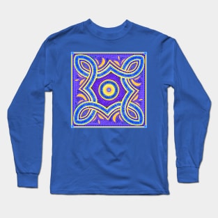 Mosaic ceramic tile Long Sleeve T-Shirt